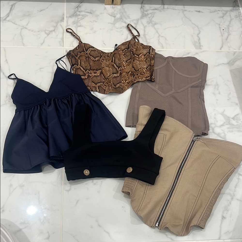 Zara Going Out Tops Bundle!